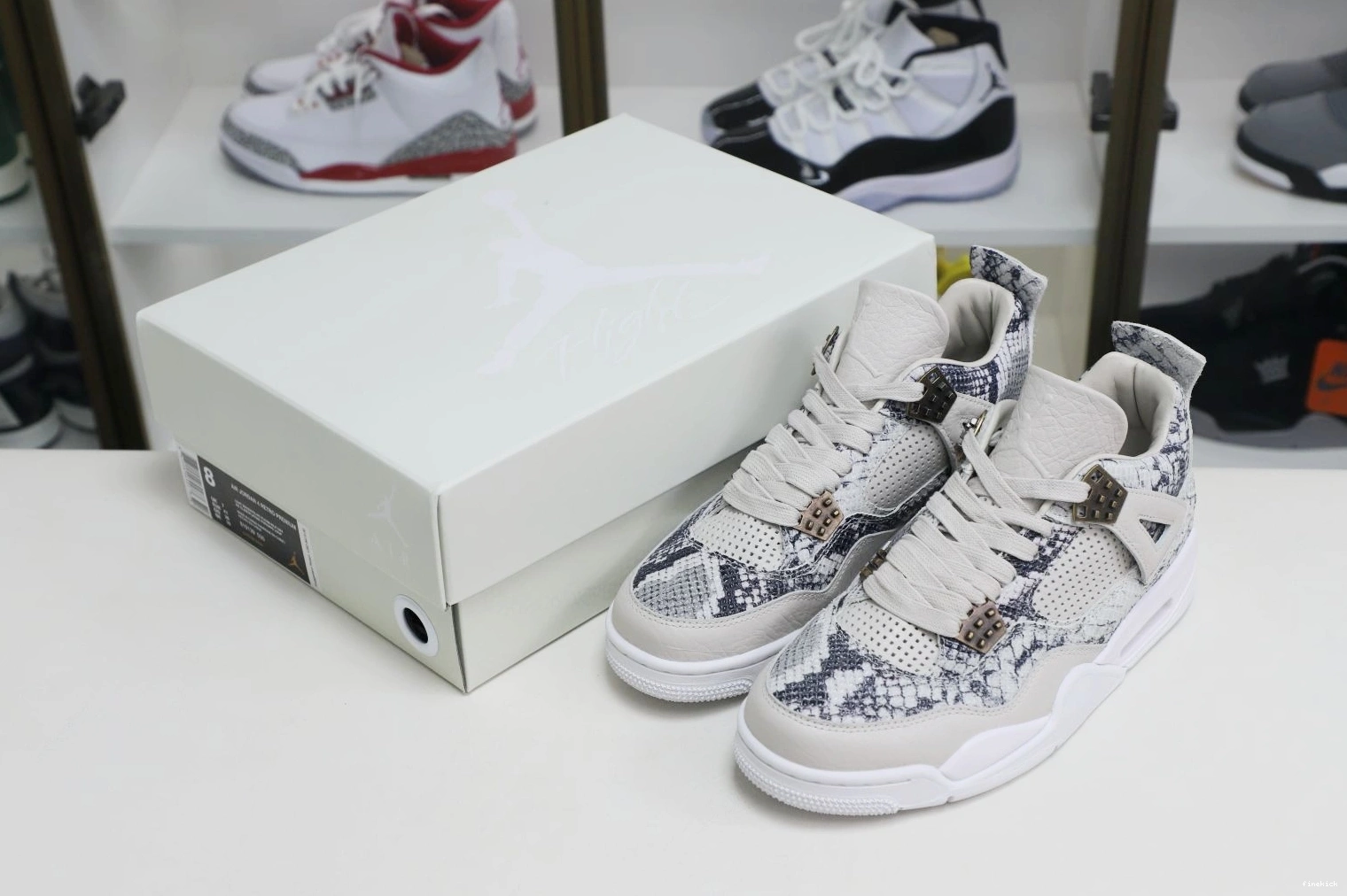 4 snakeskin Air Jordan Jordan retro 0214
